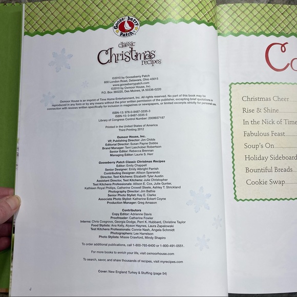 Goose Berry Patch Classic Christmas Recipes & Christmas Book 14 - Picture 7 of 14